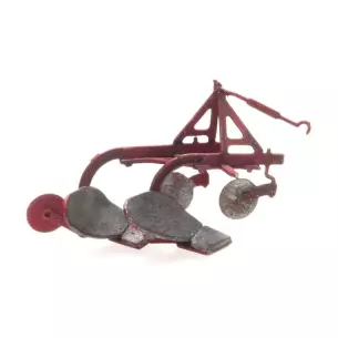 Charrue avec attache pour tracteur Ford ARTITEC 387.279 - HO : 1/87