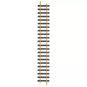 Straight track LGB 10600 - G : 1/22.5 - Length 600 mm - Code 332 - Gauge 45 mm