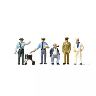 Characters of different professions (sitting and standing)