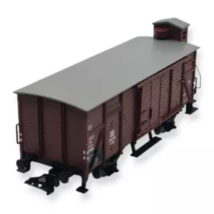 Wagon couvert avec guérite de frein Marklin 48820 type G 10 - HO 1/87 - DB - EP III