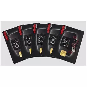 Set de 5 cartes réinscriptibles pour locomotives.