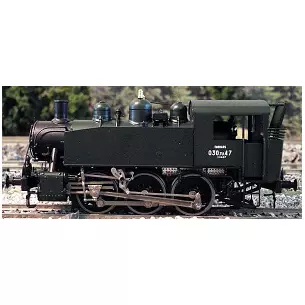 Locomotive à vapeur 030 TU N°47 région 3 "Thouars"