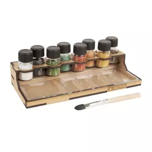 Kit de patine avec terre à décor - Noch 61169