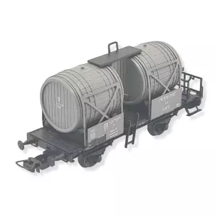 Wagon-citerne double tonneaux à vin TILLIG BAHN 76791 - CFF - HO 1/87 - EP III