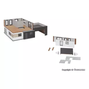 Maison " Julia" en construction - KIBRI 38335 - Kit Polyplate - 176x146x68mm