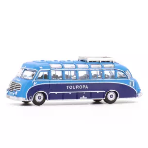 Autocar Setra S8 Touropa - bleu - LEMKE 4455 - N 1/160 -