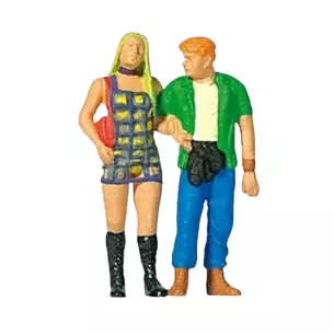 Un couple qui marche PREISER 28186 - HO 1/87ème