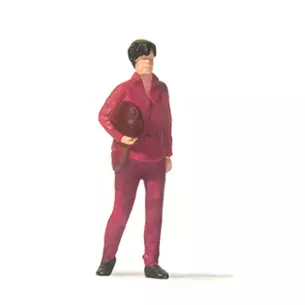 Une femme avec un sac / passant PREISER 28231 - HO 1:87