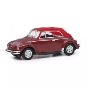 Volkswagen Beetle Cabriolet Red - SHUCO 452665908 - HO 1/87