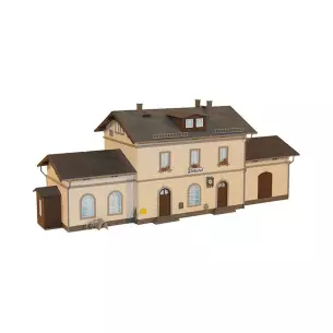 Gare de petite ville "Flöhatal" Auhagen 11368 - HO : 1/87 - 272 pièces