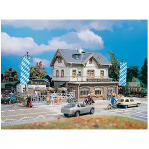 Gare avec restaurant