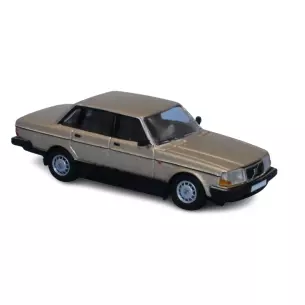 Voiture Volvo 240 - Beige métallisée - PCX 870417 - HO 1/87