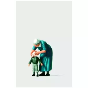 Protestant sister with child