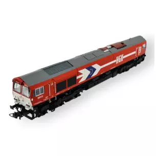 Locomotive diesel série 66 AC-DC son ESU 31362 - HO 1/87 - HGK - EP VI