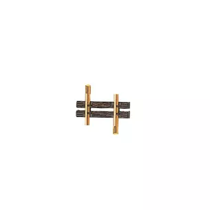Straight track LGB 10050 - G : 1/22.5 - Length 52 mm - Code 332 - Spacing 45 mm