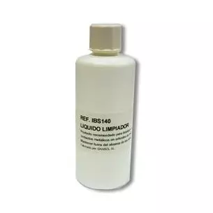 100ml bottle of Mabar cleaning liquid for the cleaning wagon
