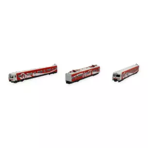 Rame 3 éléments automotrice classe 420 - ARNOLD HN2496 - N 1/160 - DB - Sonore