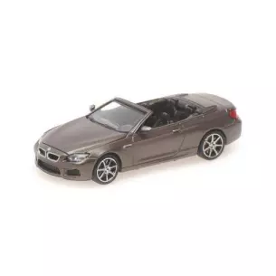 BMW série 6 M6 (F13) cabriolet Minichamps 870 027331 - HO 1/87 - voiture miniature