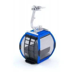 Télécabine Œuf Oméga IV 8 Jägerndorfer 82005 - HO 1/87 - bleu
