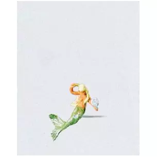 Siren with mirror