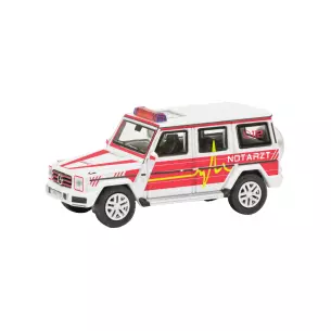 Véhicule d'urgence médicale - Schuco 452674200 - HO 1/87 - Mercedes-Benz Classe G