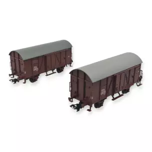 Wagons de marchandises type Gr - MARKLIN 46067 - NSB - HO 1/87 - EP III