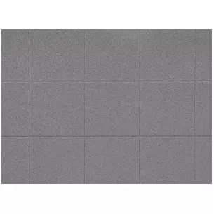 2 plaques de décoration Faller 170808 - HO : 1/87 - imitation béton gris anthracite