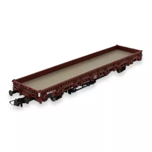 Wagon plat à ranchers encastrables type S-LWO ROCO 67486 - NS - HO 1/87 EP III
