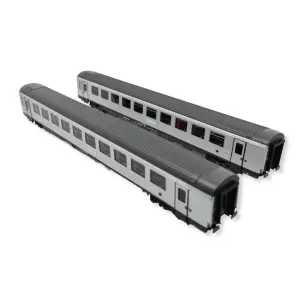 Set 2 Voitures VTU Pelliculage Croisière Ls Models 40996 - HO 1/87 - SNCF - EP V
