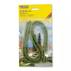 Light green hedges / 10 X 6 mm / 50 cm long