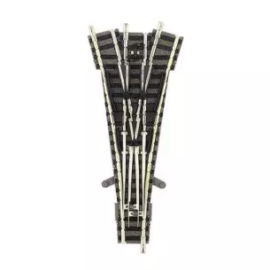 Aiguillage triple Fleischmann 9157 code 80 - N 1/160