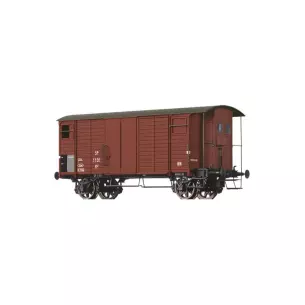 Boxcar type K2 Brawa 47888 - HO : 1/87 - MTHB / SP - EP III