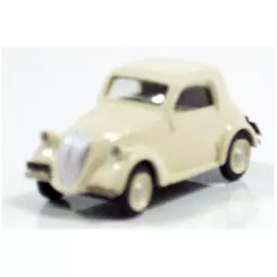 Simca 5 1936-1949 beige modèle en métal