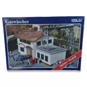 Station de lavage au gaz POLA 857 - HO 1/87 - usine industrielle