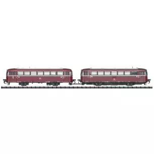 Autorail 796 & voiture-pilote 996 DCC SON MINITRIX 16982 DB-AG - N 1/160 - EP V