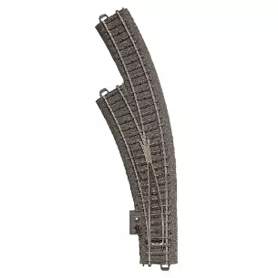 Left Curved Turnout R1 360 mm 30° Marklin 24671 HO : 1/87 Code 83 - C Track