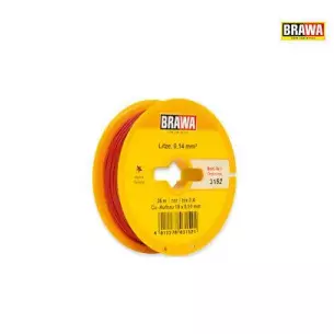 Bobine de fil rouge 0.14 mm² - 25 mètres