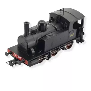 Locomotive à vapeur 8030 noire roues rouges LIMA 2314 - FS - HO 1/87 - EP V