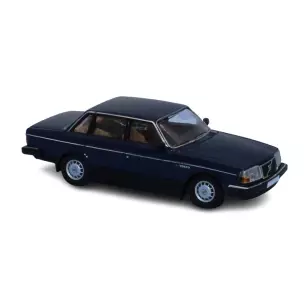 Voiture Volvo 240 - Bleue foncée - PCX 870416 - HO 1/87
