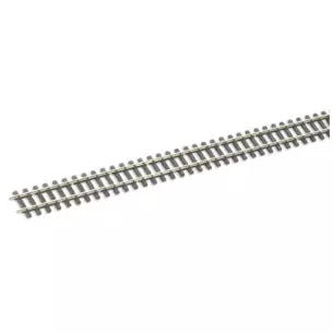 Flexible rail, length 914mm, HOm, code 75, wooden sleepers
