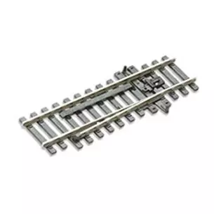 Aiguillage déraillement à gauche Peco SL85 traverses bois HO : 1/87 - Code 100