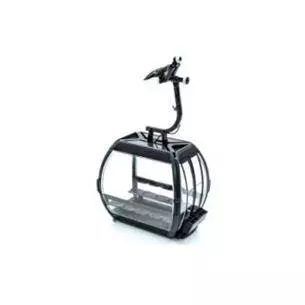 Omega V Gondola, black - HO 1/87 - Jagerndorfer 82103