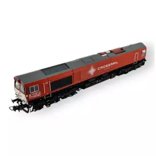 Locomotive diesel 66 AC-DC son ESU 31363 - HO 1/87 - Crossrail - EP VI