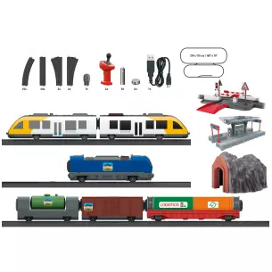 Set de départ Premium 2 trains Marklin My World 29343 - HO 1/87 - digital sound