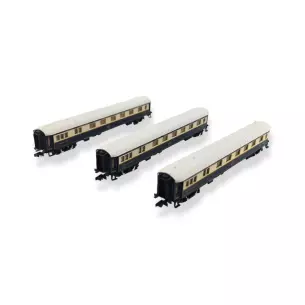 3 voitures Simplon Orient Express Arnold HN4398 - N 1:160 - CIWL