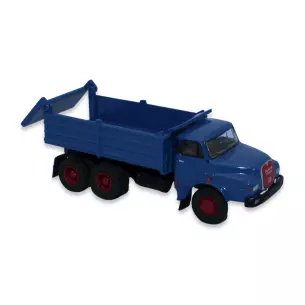 Camion benne MAN 26.280 Brekina 78100 - HO : 1/87 - livrée bleu / noir
