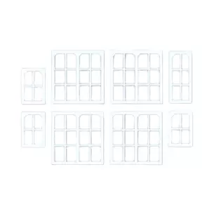 Fenêtres de boîte de signalisation - Ratio 539 - HO 1/87 OO 1/76