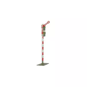 Signal principal de sémaphore ÖBB, avec 2 bras modifiés non couplés, hauteur 103mm