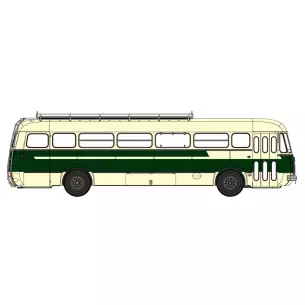 Autocar R4190 Vert et Crème - Transport Gras - Libos (47)