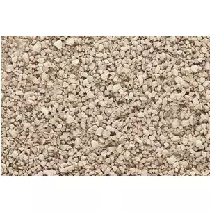 Ballaste fin couleur blanc cassé - WOODLAND SCENICS B73 - 353 cm³